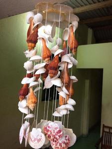 ระฆังลมเปลือกหอยหัตถกรรมแขวน Gadern สำหรับตกแต่ง - Product Image 5