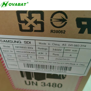 بطارية أيون الليثيوم <span class=keywords><strong>SUMSUNG</strong></span> 30Q-mah بجهد 15 أمبير قابلة لإعادة الشحن للأدوات الكهربائية والأجهزة المنزلية وما إلى ذلك. - Product Image 6