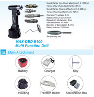 Outils électriques orthopédiques pour vétérinaires Hudson et Small AO Attachment, perceuse chirurgicale pour Conmed