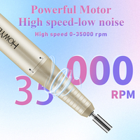 Machine à ongles électrique rechargeable USB HOWYEA en forme de stylo pour manucure en salon, vente en gros