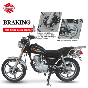 Motocicletta a Benzina <span class=keywords><strong>125</strong></span> Cc di Alta Qualità, Raffreddata ad Aria, Monocilindrica, Produzione per Ghana - Product Image 4