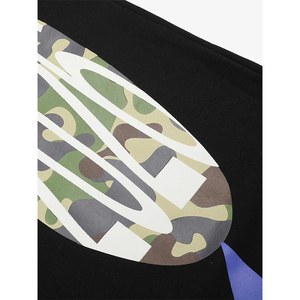 Pantalon de survêtement large à cordon de serrage, imprimé étoiles, motif camouflage Y2K, style Street Skate Music Festival - Product Image 3