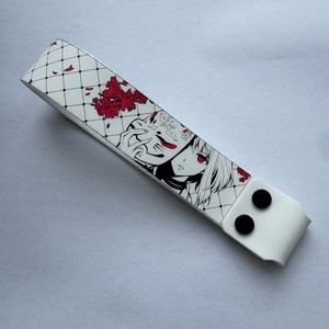 Teclado mecánico personalizado <span class=keywords><strong>Wooting</strong></span> 60e, elementos de Anime, logotipo de dibujos animados de Color caliente, cinta de cuerda de nailon, cordones de Anime Premium para - Product Image 5