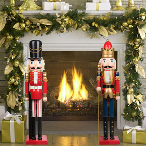 Ornaments dancer Christmas <span class=keywords><strong>3d</strong></span> Wood <span class=keywords><strong>nutcracker</strong></span> soldier's 10 inch for decoration Christmas <span class=keywords><strong>Nutcracker</strong></span> - Product Image 5