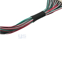 Câble LVDS personnalisé à 20 broches pour écran LCD industriel, moniteur, faisceau de câblage haute vitesse, OEM, moto, automobile