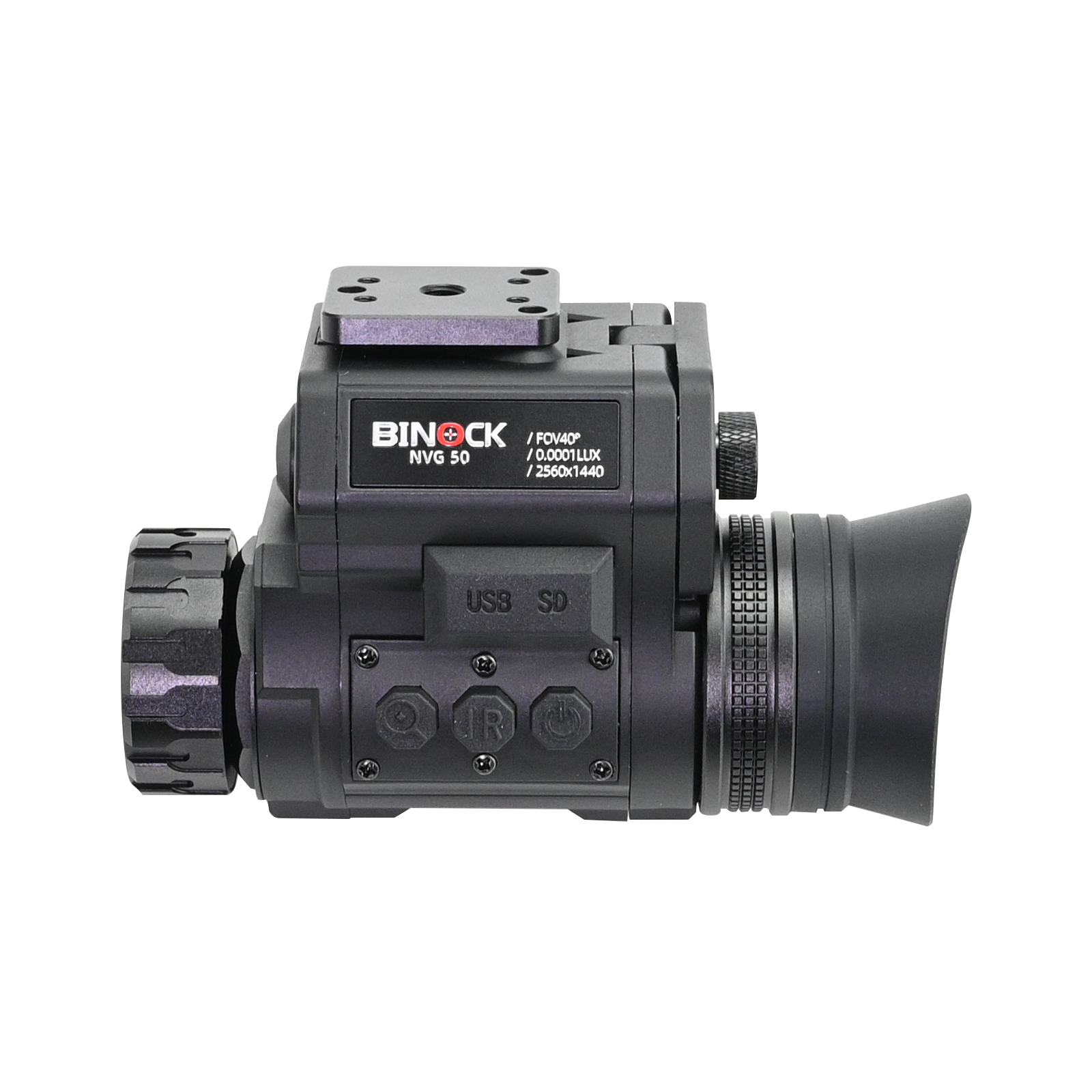 NVG50 Цифровой Шлем ночного видения очки 1-4x увеличение 0.001Lux Ультра низкое освещение CMOS прицелы для охоты