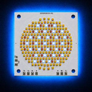 Chip LED COB RGBCW de Ultra Alta Potencia 700W, Proceso Eutéctico, Matriz LED LES Pequeña, CRI 95, Temperatura de Color 2700-6500K para Grandes Estadios - Product Image 5