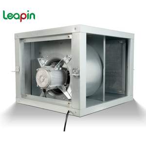 พัดลมระบายอากาศแบบสองชั้นทำจากเหล็กกัลวาไนซ์แบบอินไลน์ในกล่อง - Product Image 3