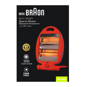Minibraon điện phòng nóng bán nhà sử dụng 800W giá rẻ 2 Nhiệt thiết lập xách tay ectric thạch anh nóng - Product Image 3