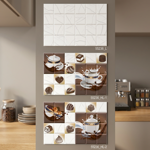 Azulejos de Pared de Cerámica Refractaria Impresos en HD para Baño, Pasillo y Cocina, 300x450mm, Resistentes al Agua y al Ácido, Garantía de 4 Años - Product Image 4