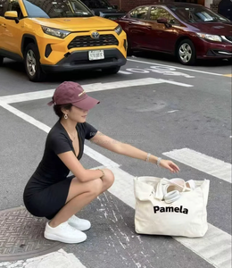 Nueva Bolsa de Mano de Lona de Algodón Minimalista a la <span class=keywords><strong>Moda</strong></span>, Fabricantes de Bolsas de Mano Grandes Ecológicas Personalizadas para Uso Casual - Product Image 2