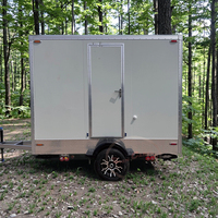 2025 Remorque de luxe pour toilettes portables pour camping en plein air Salles de bain mobiles pour caravanes et camping-cars Fabricants Vente