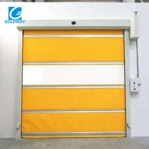 Porte à enroulement électrique antivol en PVC, mécanisme de déroulement rapide, étanche pour extérieur, appartement, salle de bain - Product Image 4