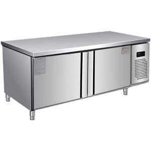 Commercial Undercounter Refrigerator Stainless Steel Chiller Freezer <b>Kitchen</b> <b>Prep</b> Fridge for Restaurant Hotel F05TG Complies Wit - Product Image 1