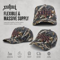 Casquette de baseball camouflage Real Tree personnalisée en usine, logo brodé 3D, casquette de chasse sportive camouflage, réplique 100% d'une image