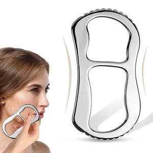 Tablero de raspado multifuncional "B" cara cuerpo desbloqueo meridianos herramientas de masaje de relajación 304 cuerpo de acero inoxidable herramienta Gua Sha - Product Image 1