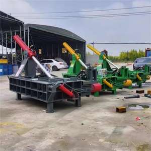 Máquina Empacadora de Reciclaje de Chatarra, Compactadora de Latas de Aluminio, <span class=keywords><strong>Prensa</strong></span> Hidráulica Horizontal en Venta - Product Image 6