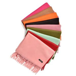 Écharpe en fausse fourrure de cachemire pour femme, 70*180cm, couleurs variées, châles Pashmina, 150g, légère, unie, mode adulte, comme sur la photo ou personnalisée - Product Image 1