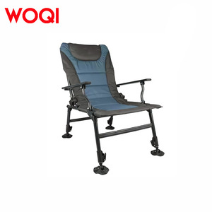 Silla Plegable Portátil Woqi de Aluminio para Jardín, Color Azul Rectangular Hba 1013 - Product Image 4