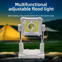 Nouvelle lampe de travail LED COB multifonctionnelle DC IP44 étanche, température de couleur réglable 3500K-6500K 10W portable ETL