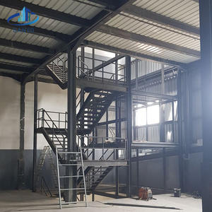 סדנת מסגרת פלדה עם מזנין עמיד עמיד עבור ציוד ואחסון מלא | fuoshan מבנה פלדה - Product Image 3