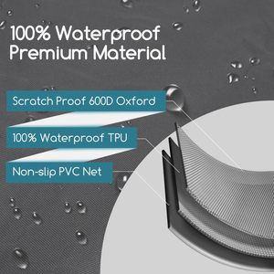 Nobleza universale cane stivale auto protezione sedile antiscivolo impermeabile Oxford materiale lavabile durevole - Product Image 4