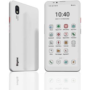 Bigme HiBreak Pro สมาร์ทโฟน 5G ขนาด 6.13 นิ้ว แรม 8GB ความจุ 256GB ระบบปฏิบัติการ Android 14 สีขาว หน้าจอ E Ink โทรศัพท์มือถือ Republic - Product Image 1