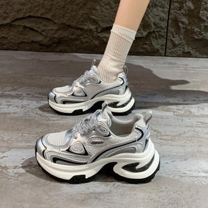 Zapatos Deportivos Casuales de Moda para Mujer, con Suela Gruesa y Amortiguación, Primavera-Otoño 2026, Nuevos, Combinables con Todo, que Aumentan la Estatura, para Caminar y Tenis - Product Image 4