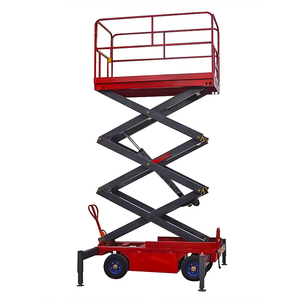 Plataforma Elevadora de Tijera Eléctrica Portátil Mini, Plataforma Elevadora de Tijera Móvil para Trabajos en Interiores y Exteriores - Product Image 4