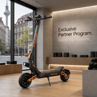 Scooter Eléctrico de 800W con Tracción Trasera KuKirin G2, Doble Suspensión, Todoterreno, para Adultos, con Autonomía de 50km