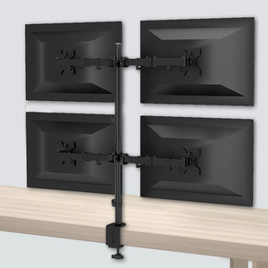 Phổ biến màu đen phổ quát có thể điều chỉnh TV máy tính Màn hình hiển thị màn hình ARM núi đứng - Product Image 3