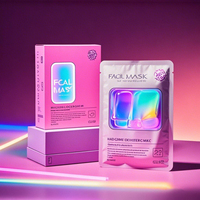 Sachet d'échantillons cosmétiques imprimés sur mesure emballage de soins de la peau mini pochette de shampooing masque facial sachets personnalisés pour produits de beauté