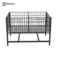 Table/Comptoir Promotionnel Pliable pour Supermarché, Présentoir en Plastique Pratique et Flexible