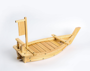 Bateau à <span class=keywords><strong>sushi</strong></span> en bois japonais, pour <span class=keywords><strong>sushi</strong></span> et homard, style japonais de qualité supérieure - Product Image 6