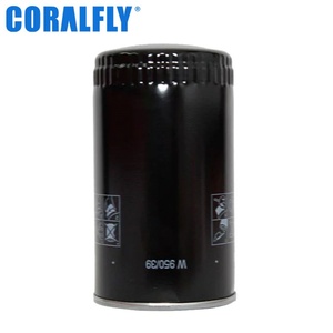 กรองน้ำมันเครื่องขายส่งจากโรงงาน W950/39 W 950/39 ใช้ได้กับรถบรรทุกและรถขุด - Product Image 3
