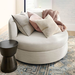 Sillón Individual Moderno en Forma de Huevo de Moontree Furniture, Sillón Giratorio para Sala de Estar, Hotel, Hogar, Villa - Product Image 5