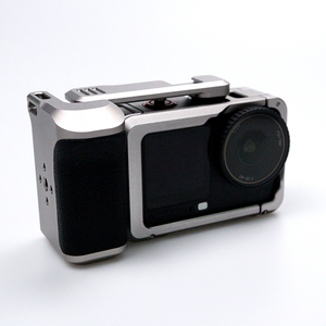 Kit de poignée pour <span class=keywords><strong>caméra</strong></span> DJI Osmo <span class=keywords><strong>Action</strong></span> 6, ensemble de support de poignée avec cage, fixation rapide, bouton d'obturateur, sabot froid, sangle de poignet - Product Image 6