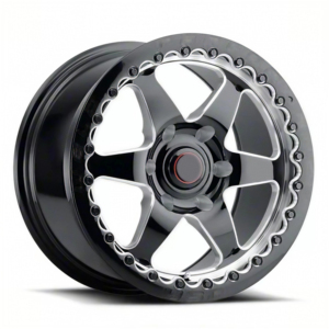 ล้อแม็กซ์แบบ Beadlock ขอบกัดลาย 6 ก้าน ขนาด 16x8J 17x10J 18X6.5 18*8 19*9 20*10 5*112 5*114.3 ล้อฟอร์จ สำหรับรถฟอร์ด มัสแตง จีที - Product Image 3