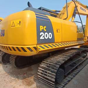 Pour excavatrice hydraulique d'occasion PC200 moteur et moteur d'origine de 20 tonnes puissance de creusement élevée 1 an de garantie 100% prêt - Product Image 1