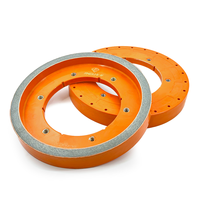 Disque de meulage diamanté humide breveté Jingu Brand 10 pouces S60-475b4, roue de carrealement céramique haute dureté, personnalisable OEM 32mm pour