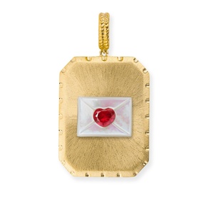 สร้อยคอจี้ดีไซน์เก๋ไก๋สไตล์นักธุรกิจ ประดับเพชรซิร์คอน รูปทรงเชอร์รี่ ซองจดหมาย ความรัก เค้ก โลก ผีเสื้อ - Product Image 5