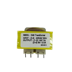 Échantillon gratuit Transformateur à basse fréquence monophasé EI48-23 personnalisable de haute qualité pour alimentation électrique Entrée AC220V - Product Image 6
