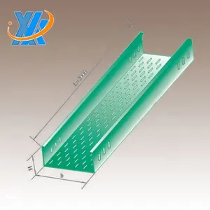 Ladder Type Cable Tray Electrical Wiring Gi Hot Dipped Galvanized Steel Metal Network Cable Ladder Tray