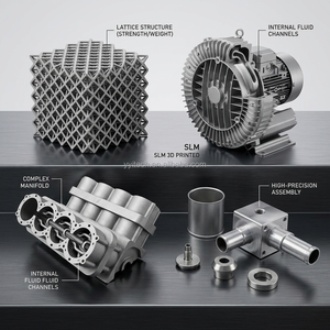 Servicio de Impresión 3D en Metal Personalizado, Piezas de Titanio y Acero Inoxidable para Equipos Mecánicos - Product Image 5