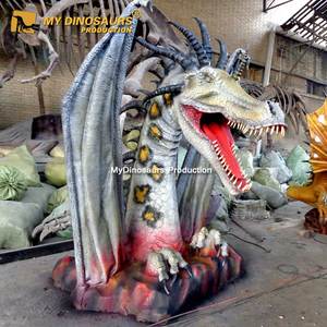 MY Dino Mini <span class=keywords><strong>Golf</strong></span> Prop Modèles réalistes de statue de dragon robotique grandeur nature - Product Image 1