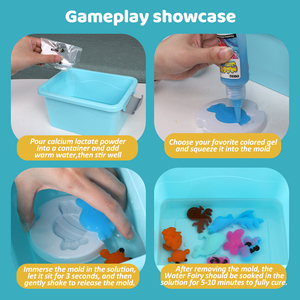Kit d'activités créatives DIY pour enfants, kit éducatif STEM, kit de jouets magiques d'elfes aquatiques, kit de gel d'eau Aqua Fairy - Product Image 5