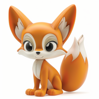 Meiyantoys ODM Modèle 3D Sofubi PVC Plastique Vinyle Résine Art Toy OEM Figurines d'animaux mignons de collection Figurines d'action personnalisées