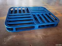 Plateforme en acier épaissi pour chariot élévateur Depotfit, charge statique personnalisable, entrepôt à quatre entrées, palette d'atelier en fer 4-en-1