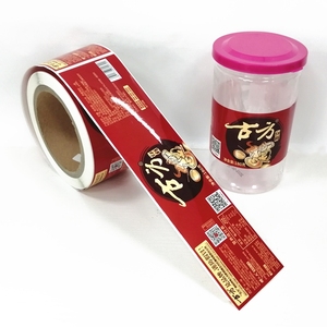 Brillante laminado brillante etiqueta adhesiva removible película de la perla etiquetas con la impresión a todo Color - Product Image 4