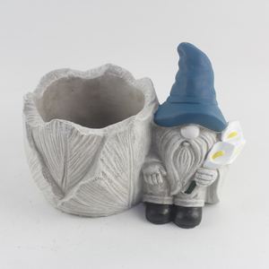 Moldes de cemento decorativos hechos a mano para maceta de cemento Sprite anticongelante de invierno moderno para uso en suelo o colgante - Product Image 3